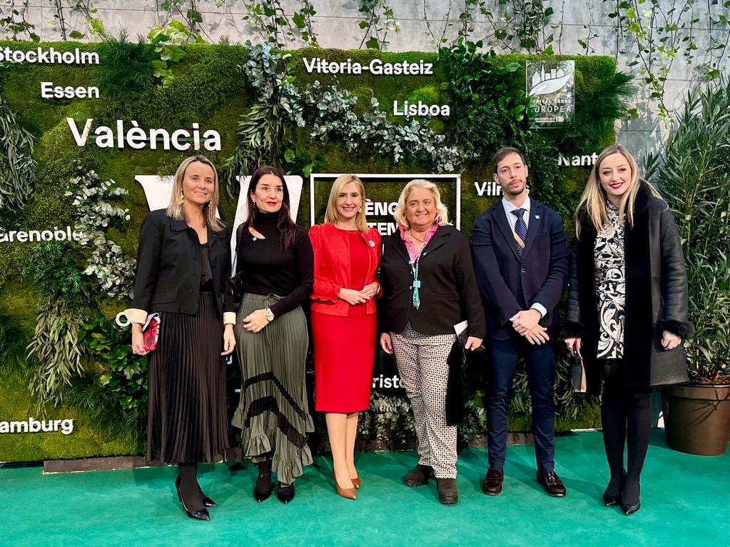 Salomé Pradas en la gala oficial de inauguración de Valencia Capital Verde Europea 2024